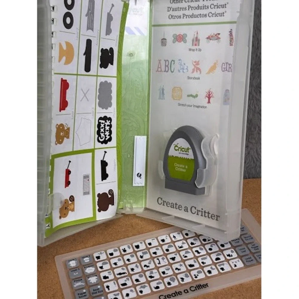 Cricut Cartridge Bundle Create a Critter Sentimentals Anna Griffin 4 Pack Bundle
